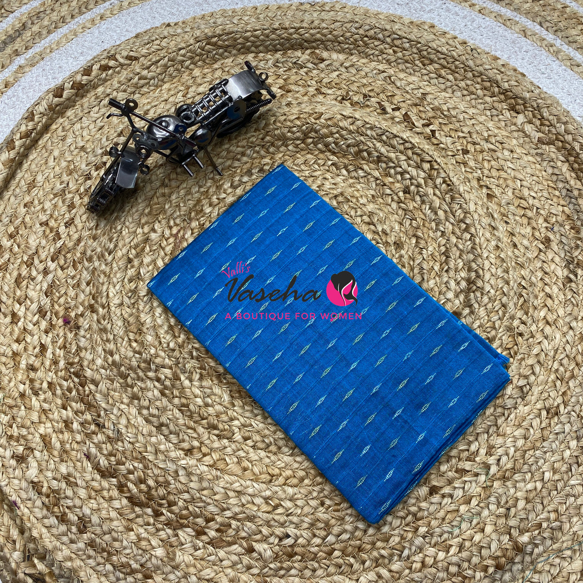 Blouse Bit - Pack Of 10pcs - Assorted-  Semi Raw Silk  - 1 mtr - VVBB006