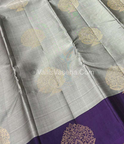 Half Mix - Pure Soft Silk Saree - VVPSS049