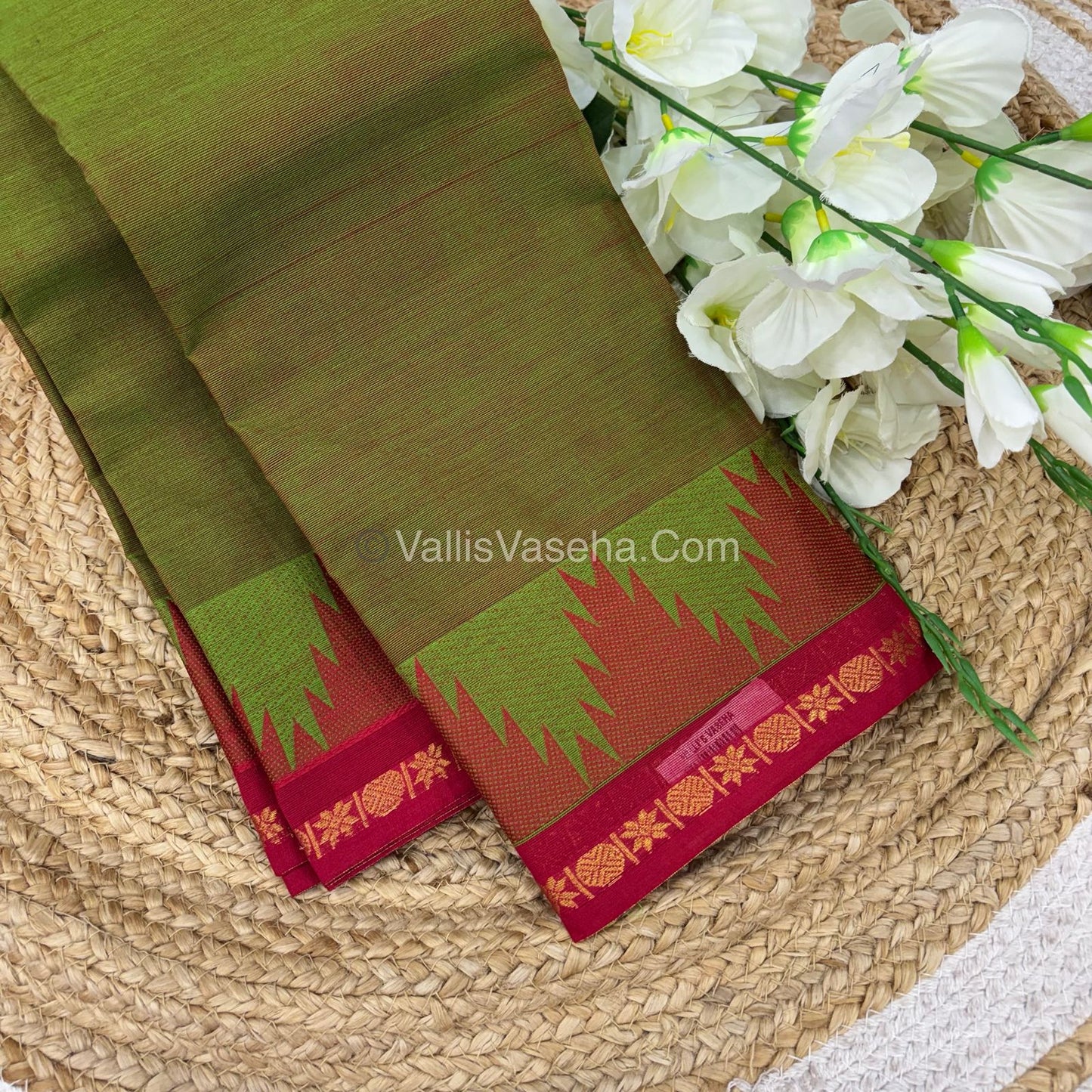 Kanchi Cotton Saree - VVKCS018