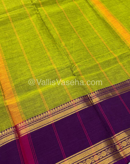 Kanchi Cotton Saree - VVKCS016