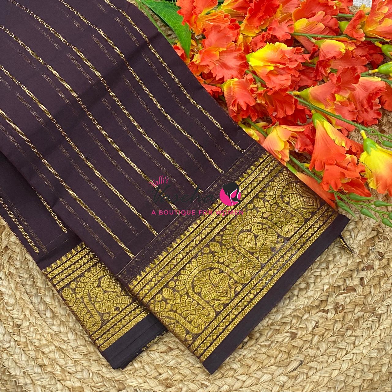 Kanchi Cotton Saree - VVKCS033
