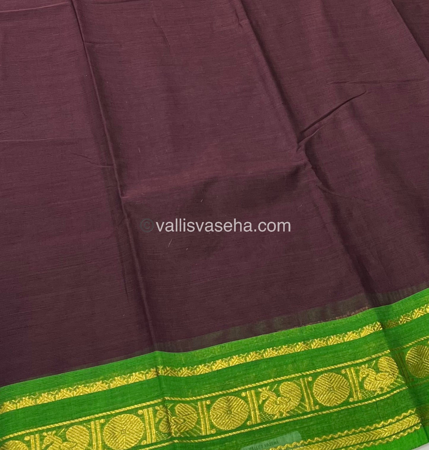 Kanchi Cotton Saree - VVKCS009