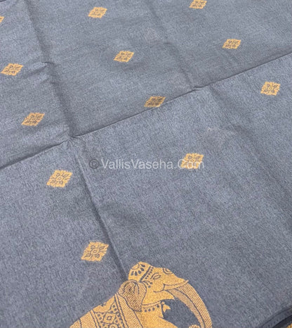 Mulberry Semi Silk - Grey Shade - VVMSS001