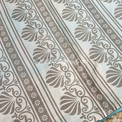 40% less - Offer Saree - Printed Silk Saree - VVDS003