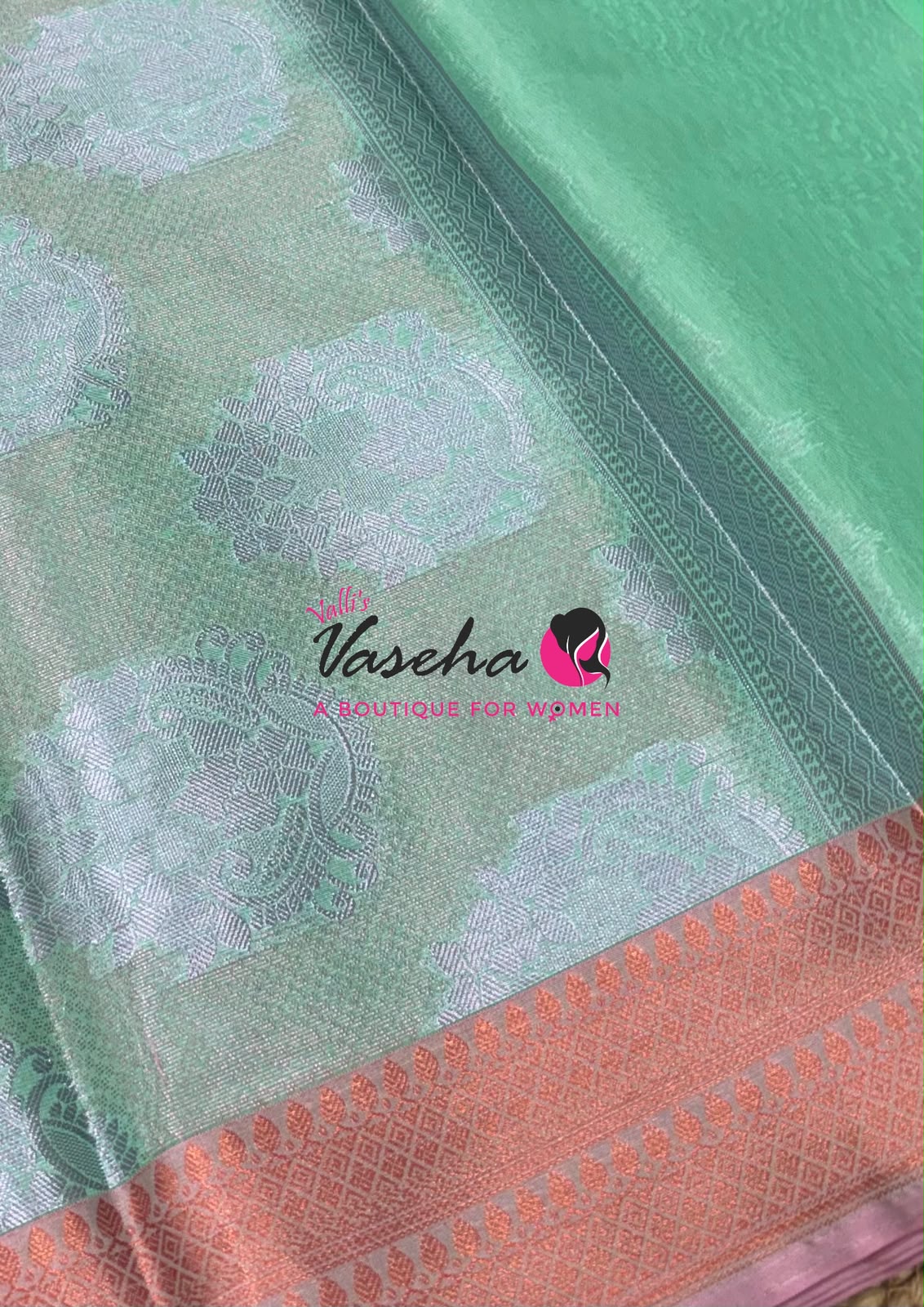 40% less - Offer Saree - Semi  Silk Saree - VVDS009