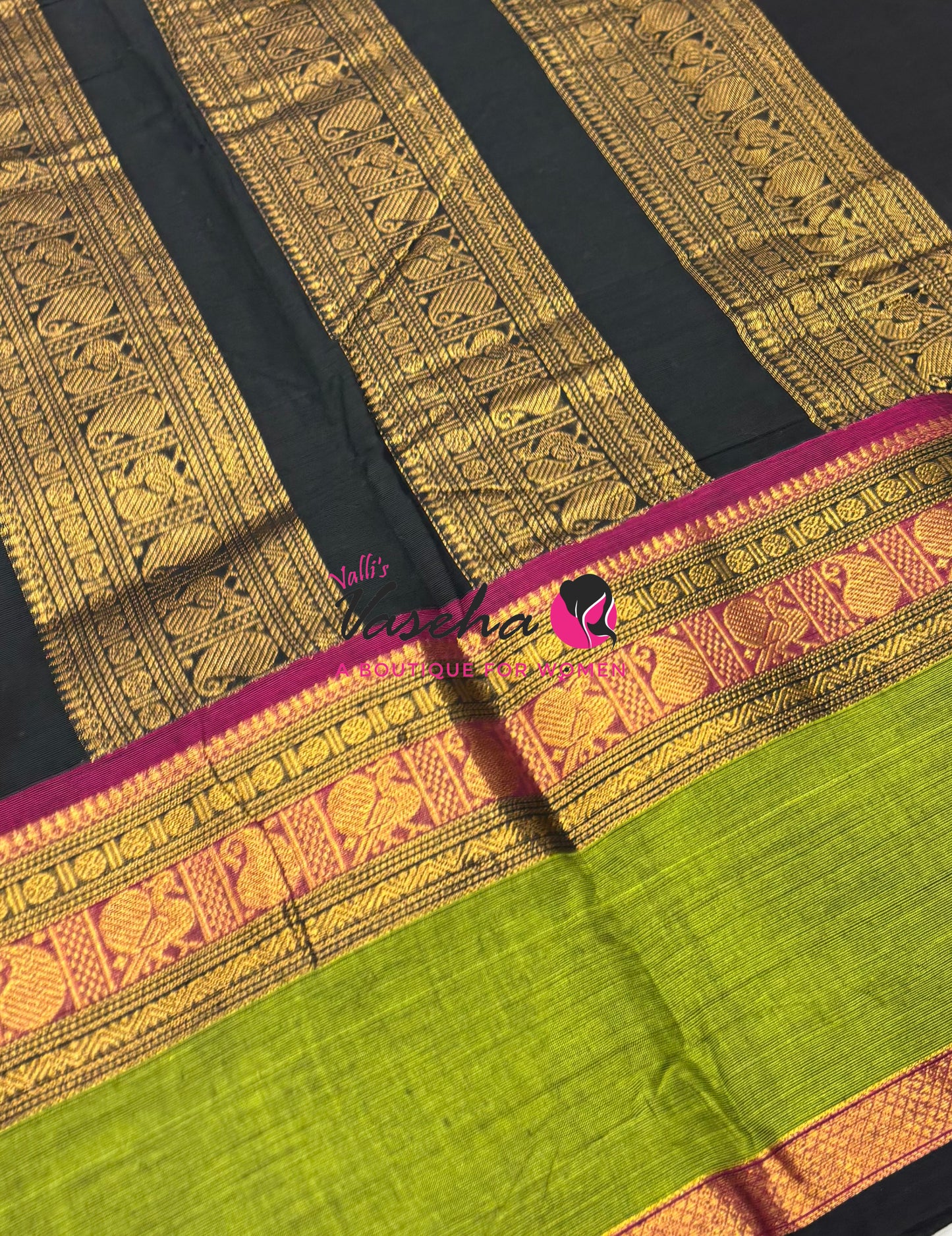 Kanchi Cotton Saree - VVKCS025