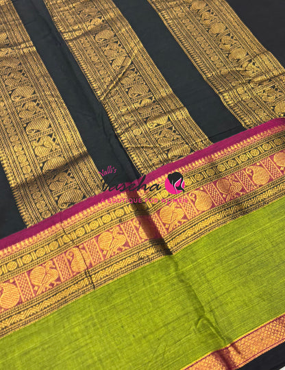 Kanchi Cotton Saree - VVKCS025