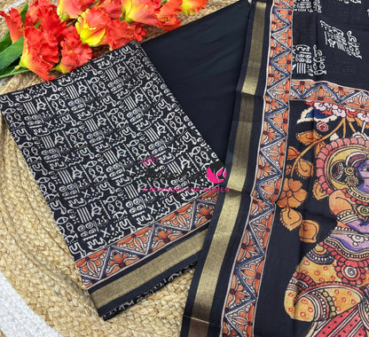 Unstitched Material | Fancy Silk  Material | VVUSM094