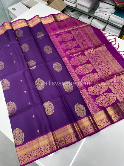 Pure Soft Silk Saree - Kanchi Border - VVPSS015