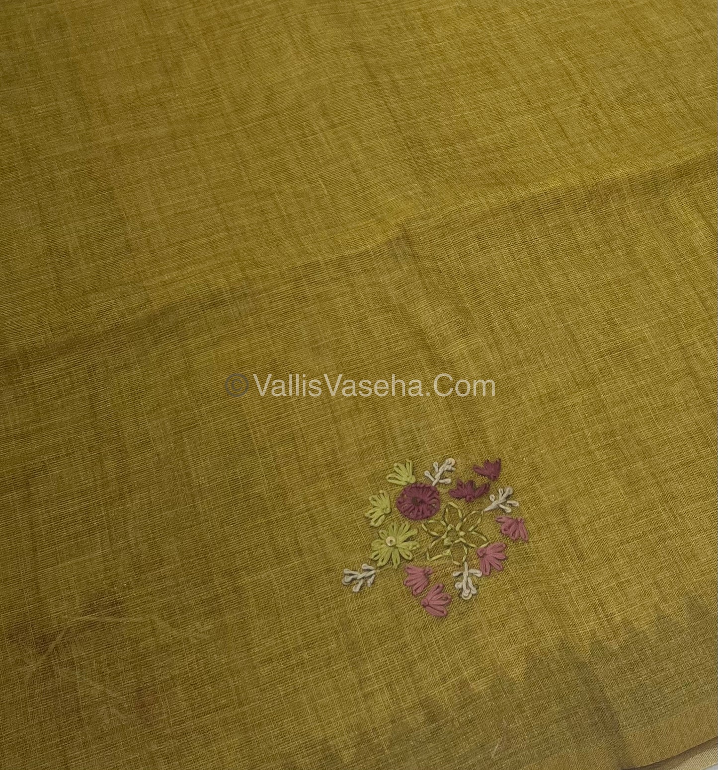 French Knot - Tissue Saree - Venthayam  Shade - VVLFN010