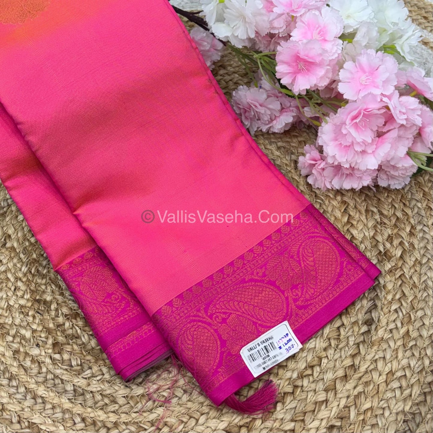 30% less - Offer Saree - Semi Soft silk  Saree - VVDS005