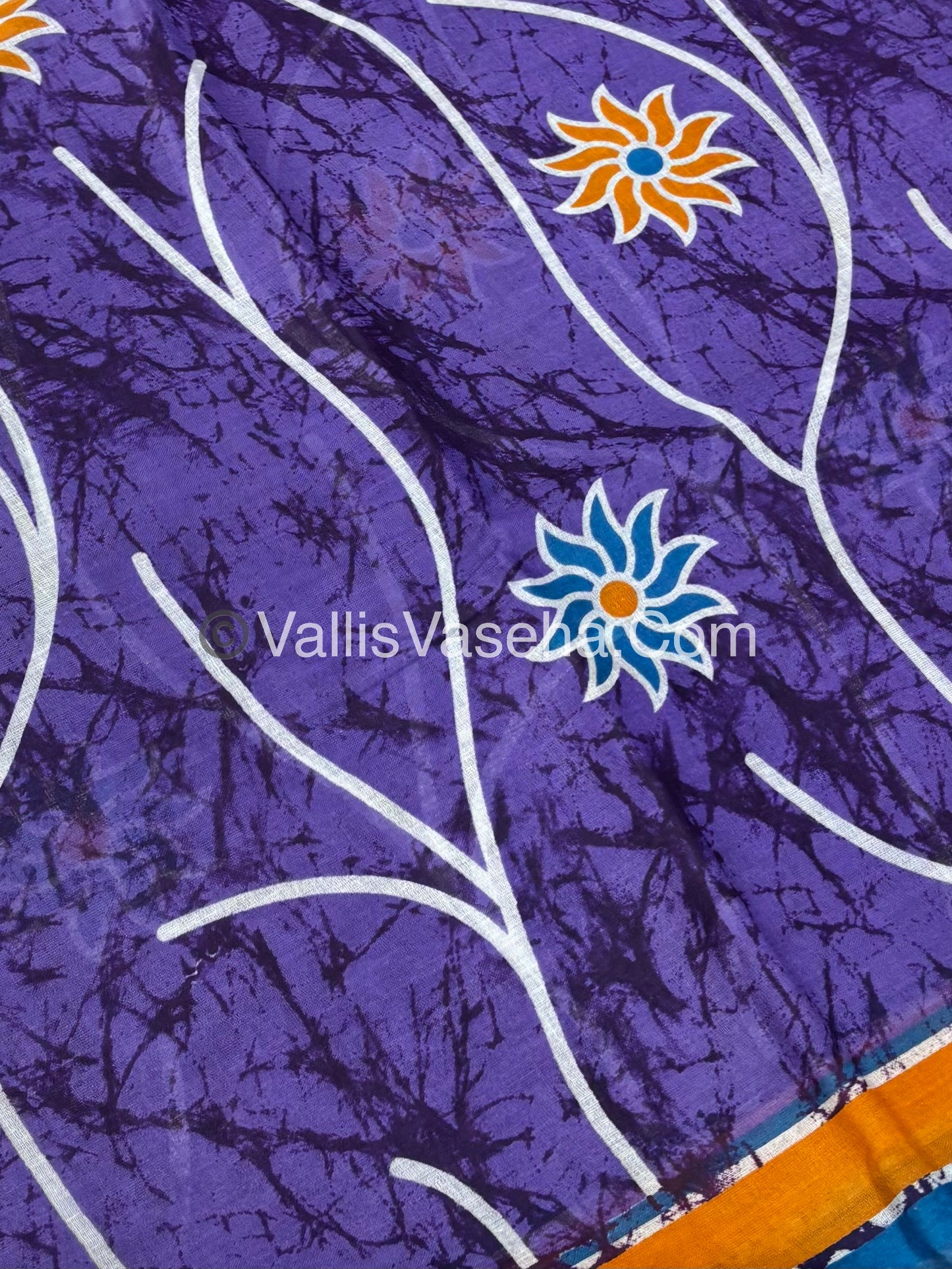Pure Cotton Voile Saree | VVPVC001
