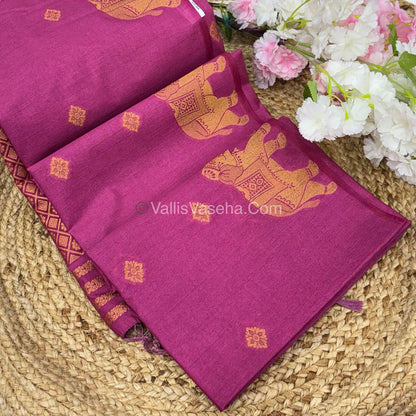 Mulberry Semi Silk - Onion Pink Shade - VVMSS001