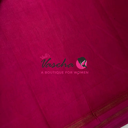 Casual Wear - Fancy Printed Silk  - Pink Shade - VVFPS001