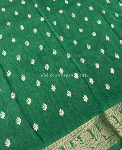 Casual Wear - Fancy Viscose Mulberry Silk  - Green  Shade - VVFMS001