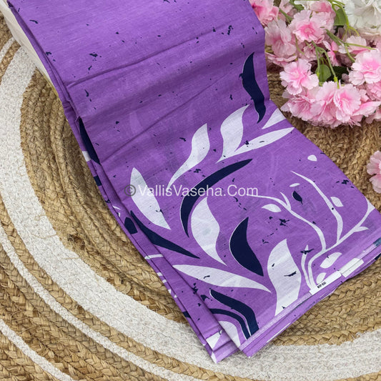 Pure Soft Mul Mul Cotton Sarees - VVMMC005