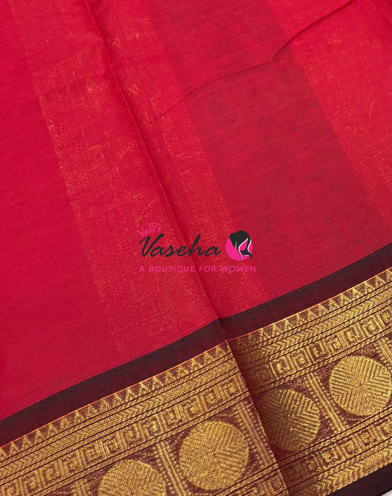 Kanchi Cotton Saree - VVKCS023