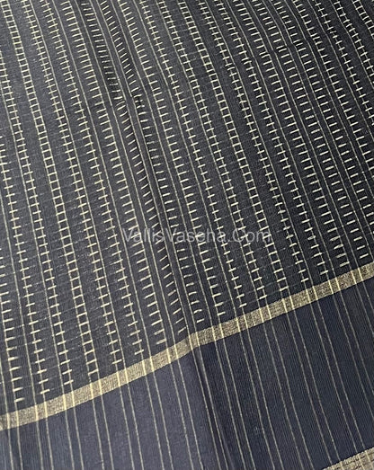 Semi Tussar Silk - Vairavoosi Design - VVSTS037