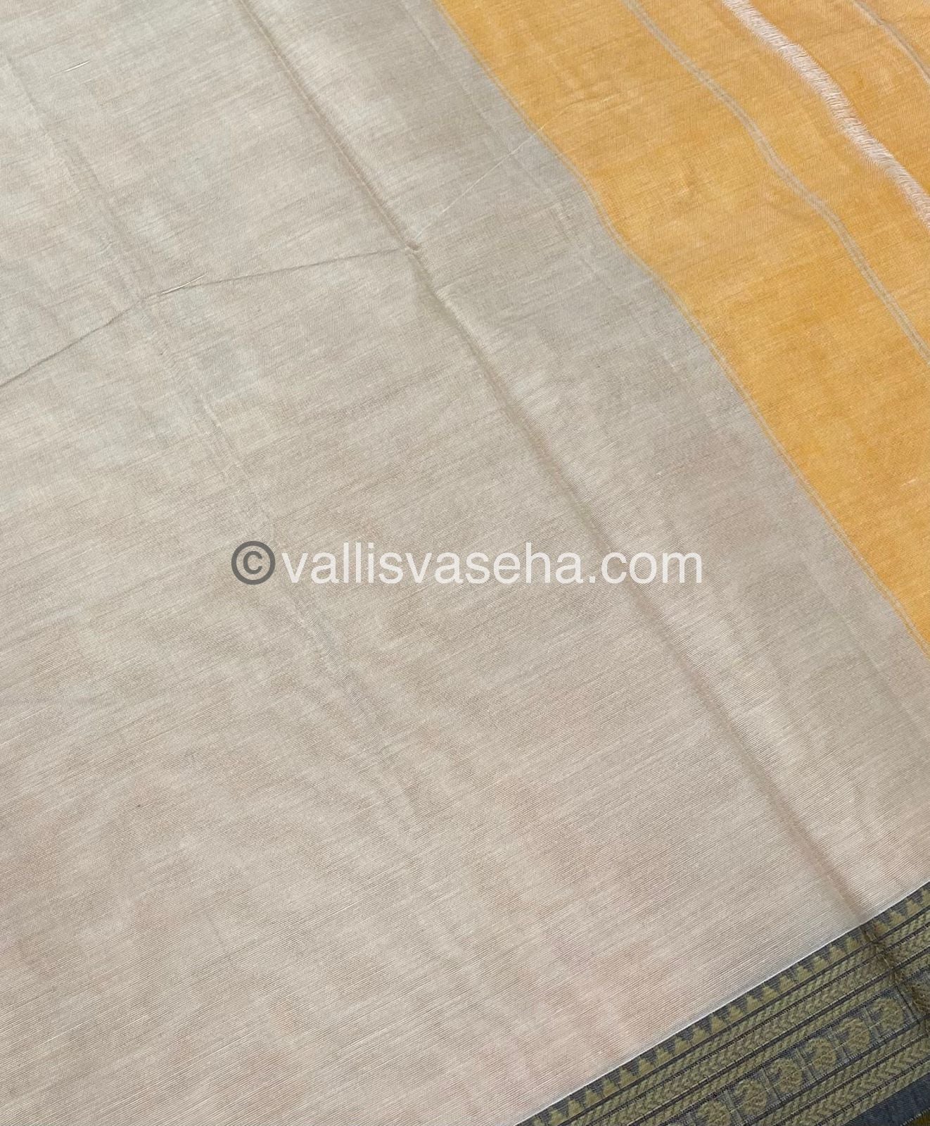 Narayanapet Mercerised Cotton Saree - VVNMC001