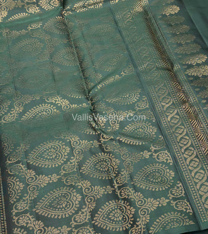 Half Mix - Pure Soft Silk Saree - VVPSS051