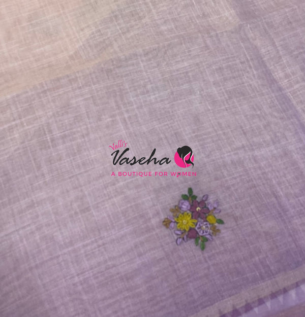French Knot - Tissue Saree  - VVLFN024