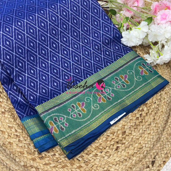 Semi Patola | Printed Silk Saree - Combo - VVSPS003