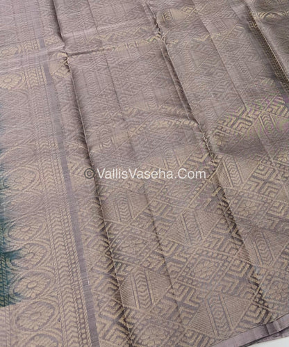 Half Mix - Pure Soft Silk Saree - VVPSS030
