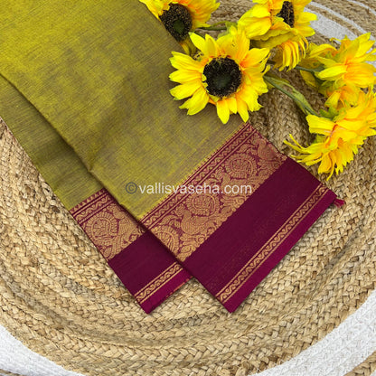 Kanchi Cotton Saree - VVKCS009