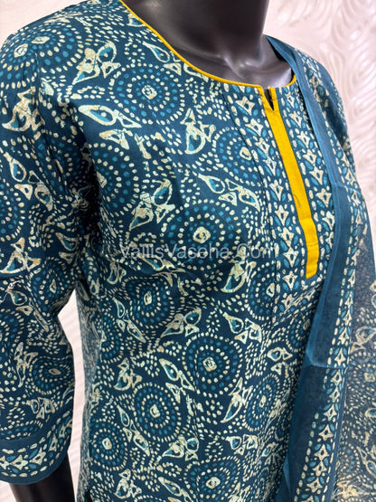 Ready Made - Salwar, Kameez & Duppatta(3pc) - Printed - VVRBS004