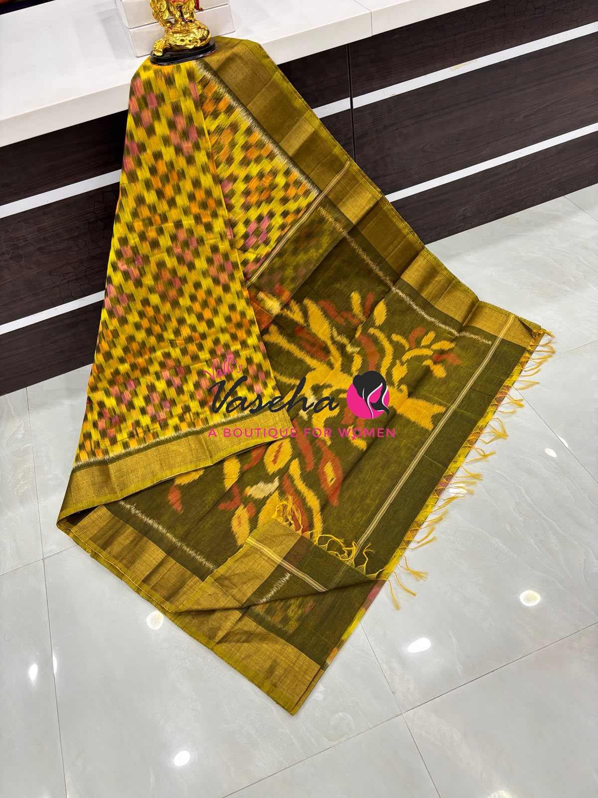 Kota Pochampally Cotton - Light Weight - VVKPS002