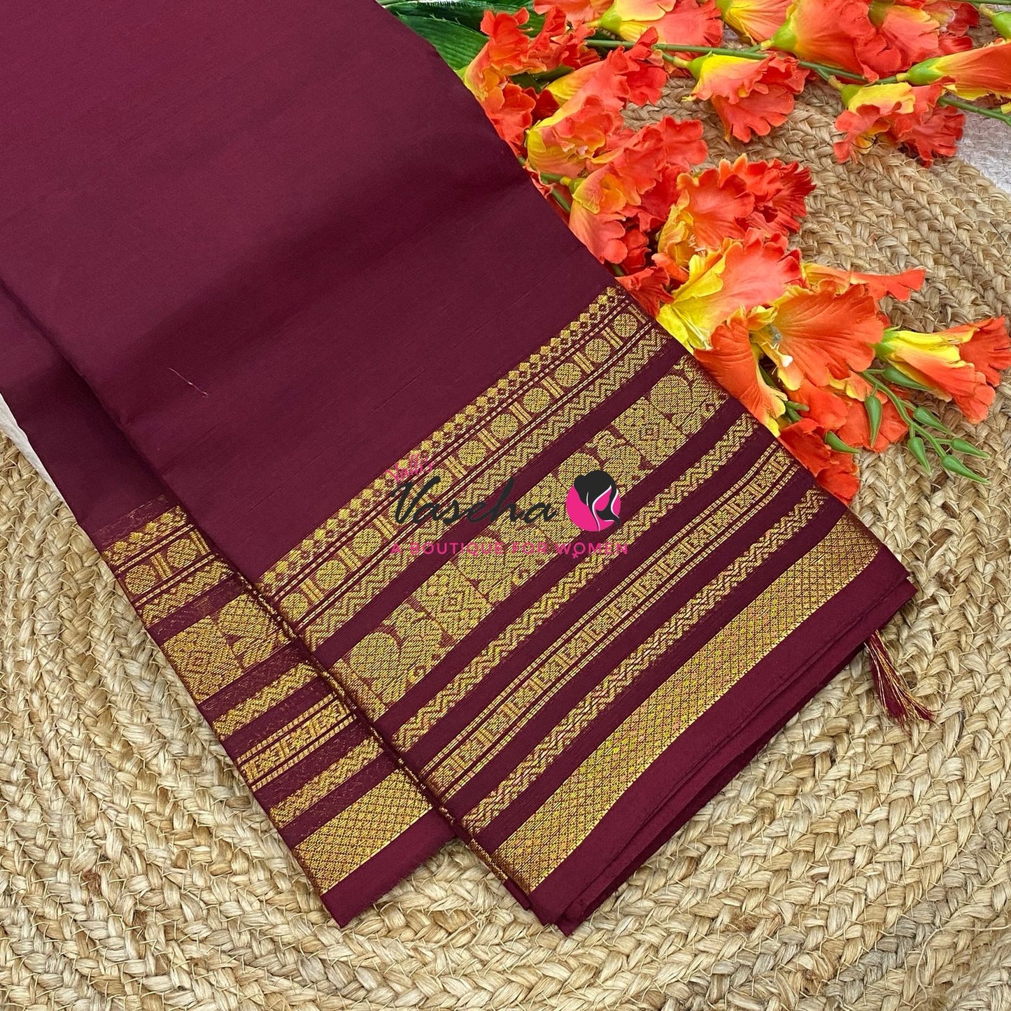 Kanchi Cotton Saree - VVKCS032