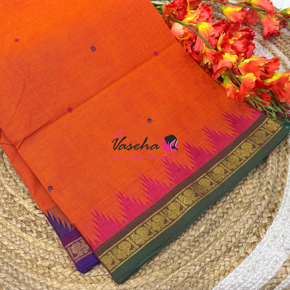 Chettinadu Cotton Saree - VVCCS003