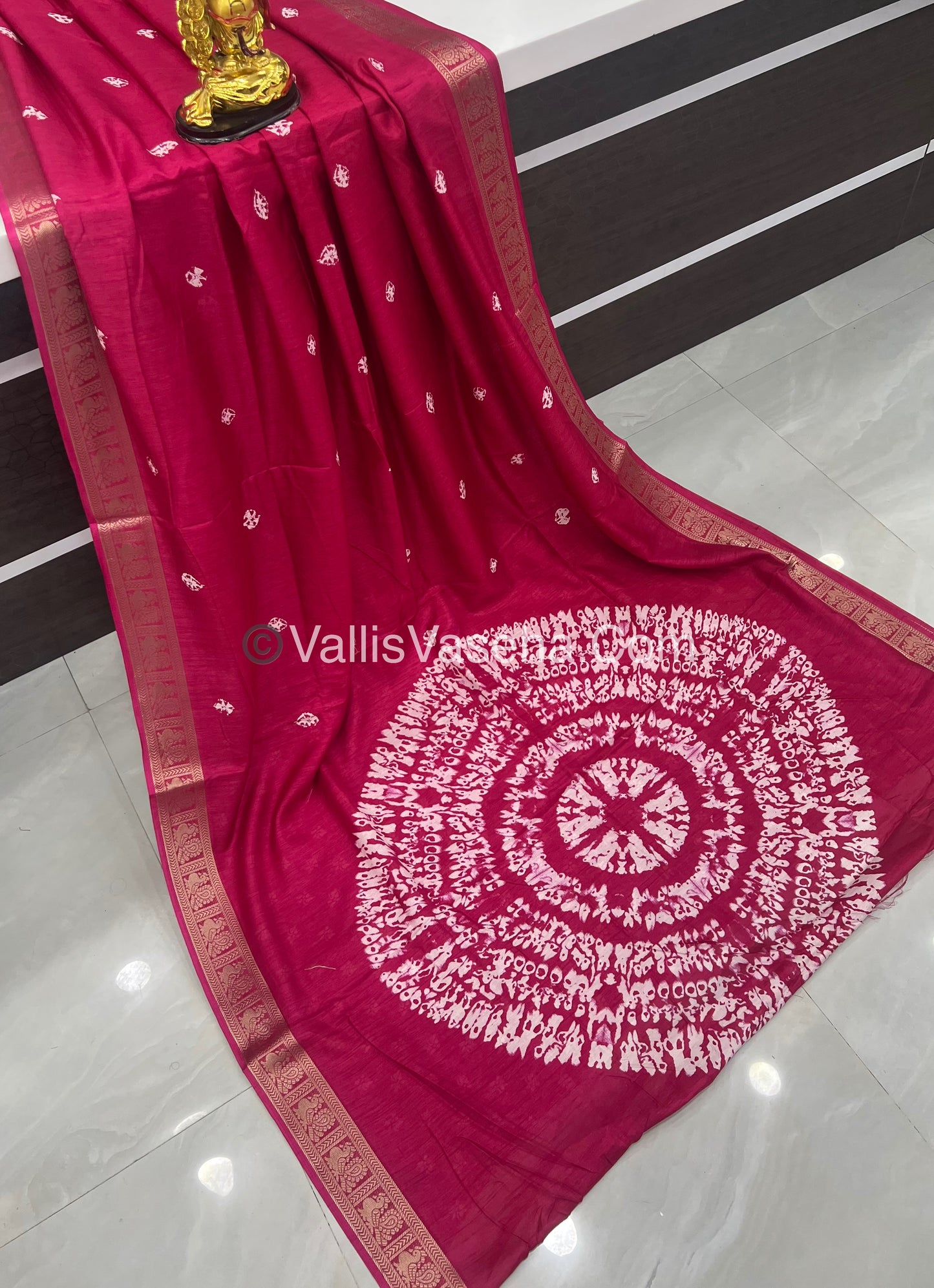 Casual Wear - Fancy Mixed Silk - Pink Shade - VVFMS002