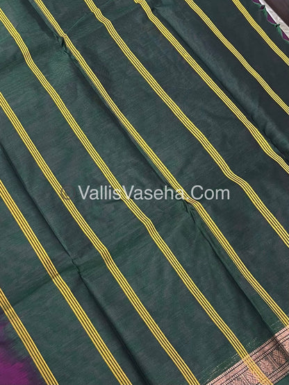 Dhaka Cotton Saree - VVDCS002