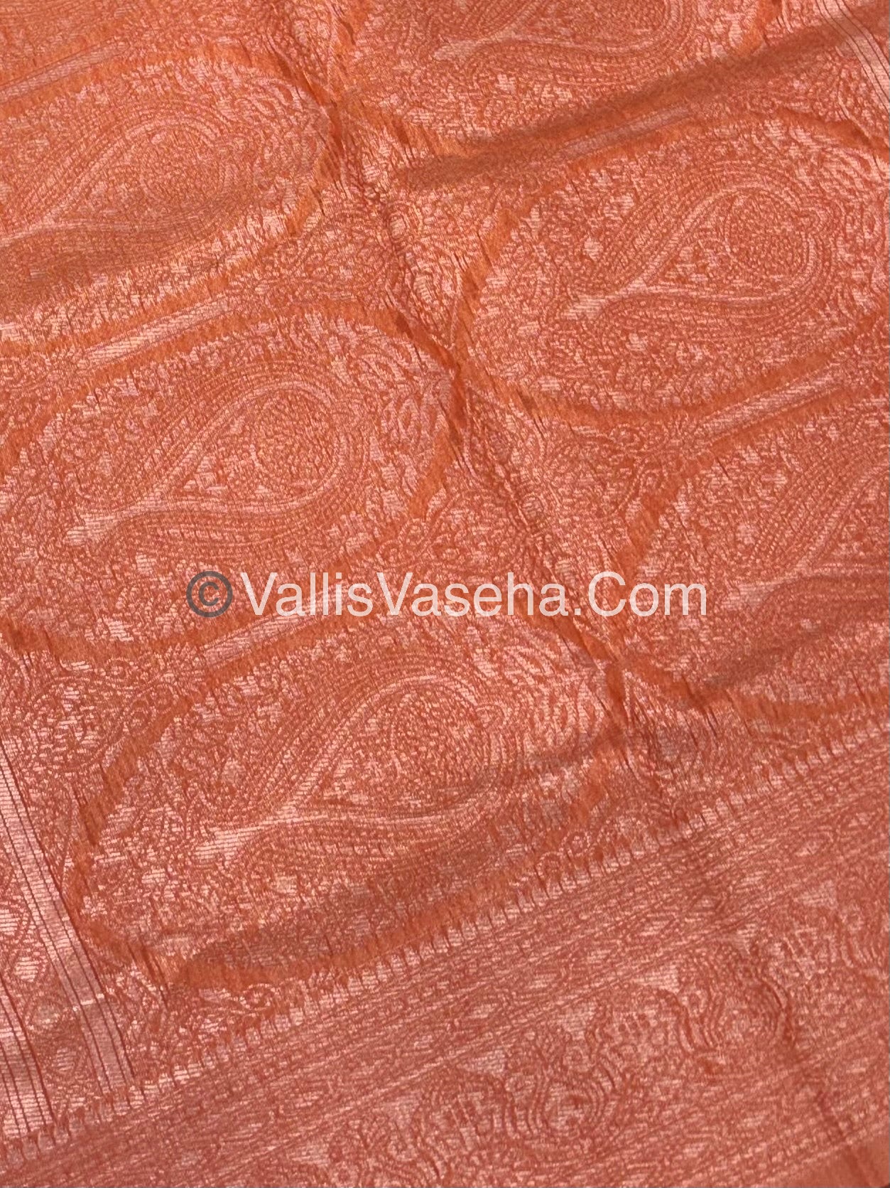Fancy Saree - Mixed Variety - Orange Shade - VVFBS001