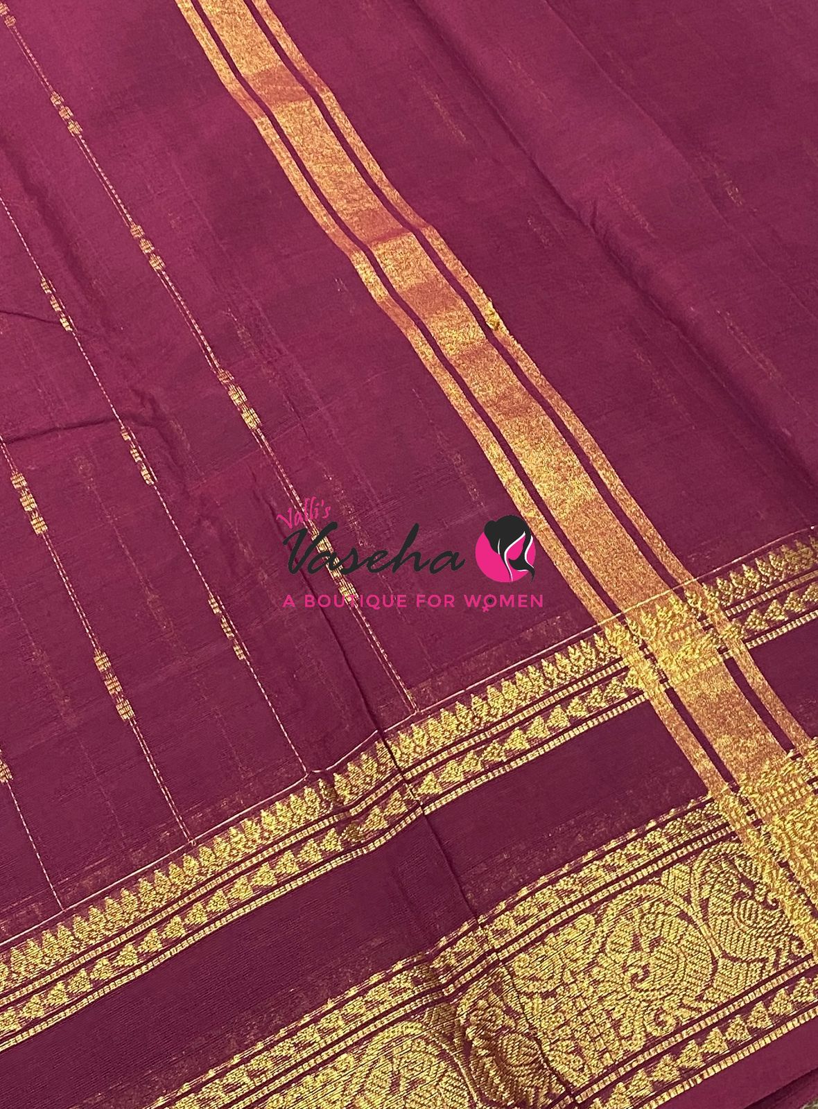 Kanchi Cotton Saree - VVKCS033