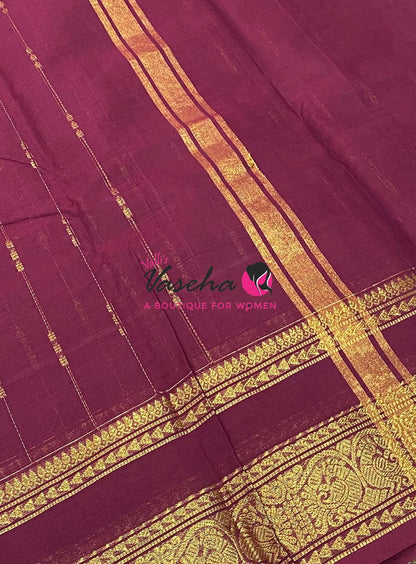 Kanchi Cotton Saree - VVKCS033