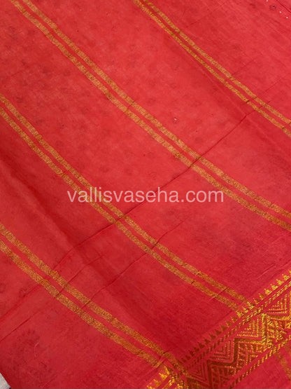 Sungudi Cotton Saree  - Bandini Print  - VVSBP001