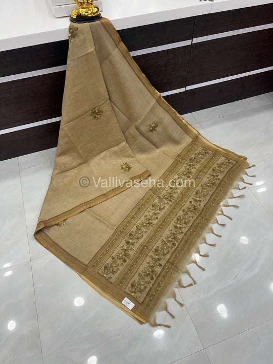 French Knot - Tissue Saree -  VVLFN001