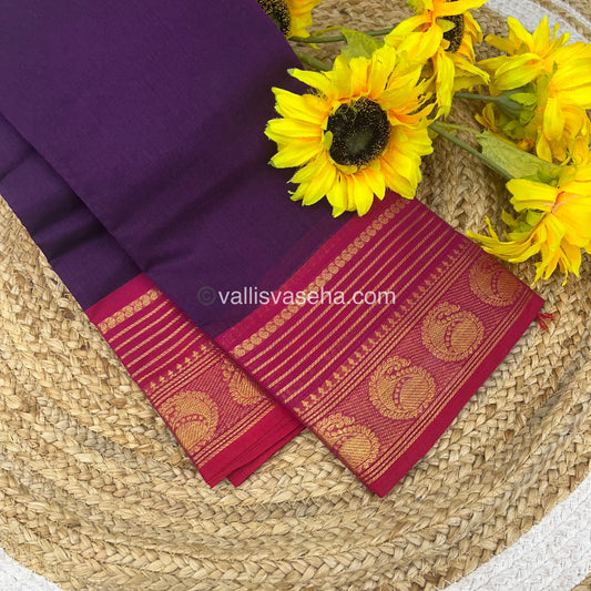 Kanchi Cotton Saree - VVKCS009