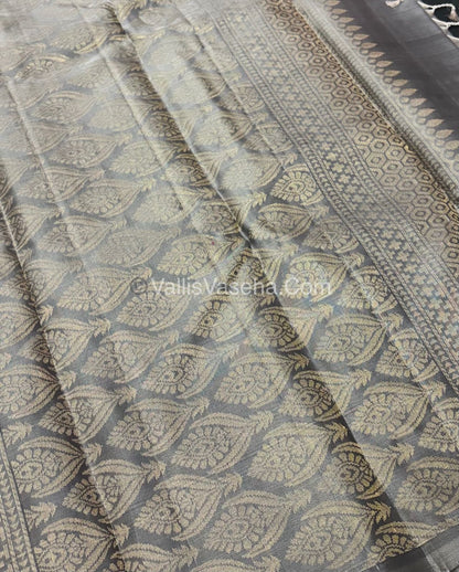 Half Mix - Pure Soft Silk Saree - VVPSS054