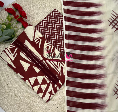 Cotton | Unstitched Material | VVUSM068