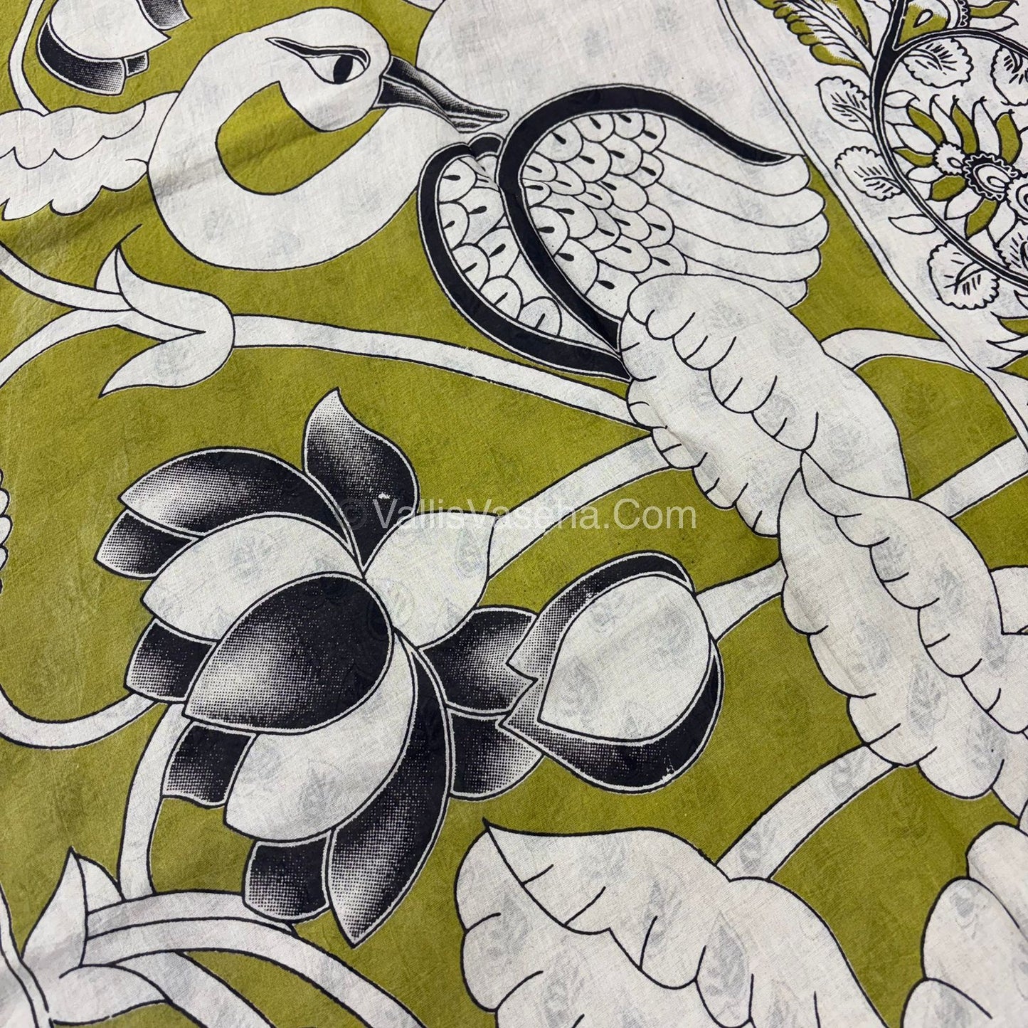 Pure Kalamkari Cotton Saree - VVPKC002