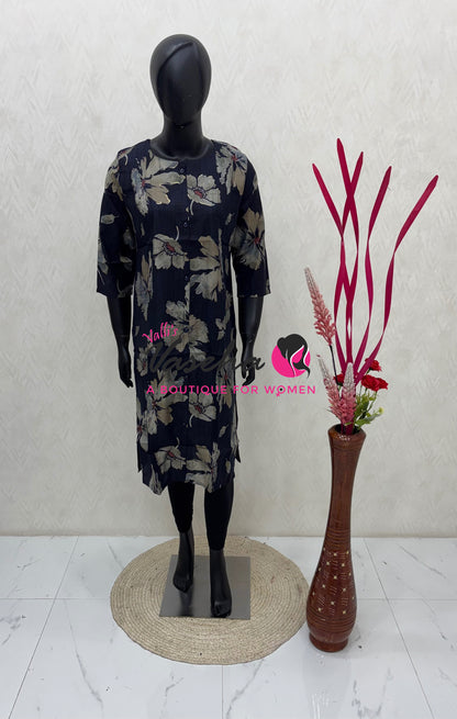 Ready Made -  Kurti - Straight Cut - VVRMS021