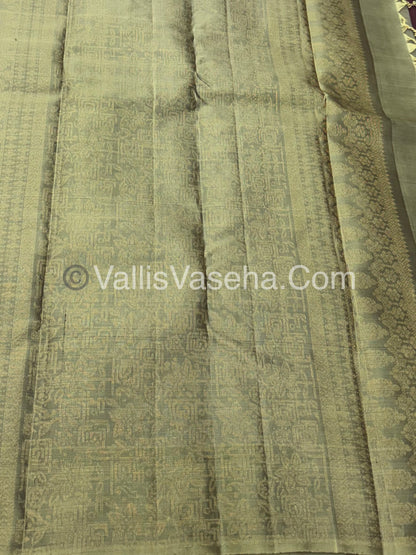 Half Mix - Pure Soft Silk Saree - VVPSS075