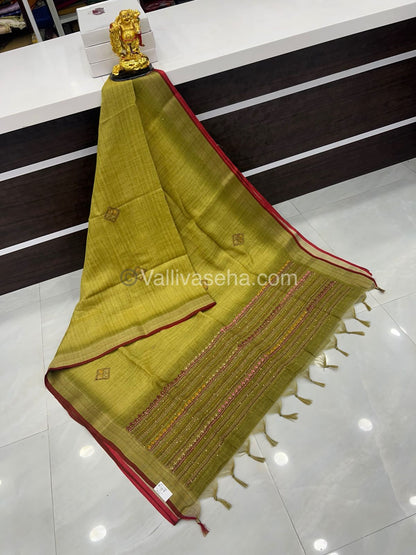 French Knot - Tissue Saree -  VVLFN001
