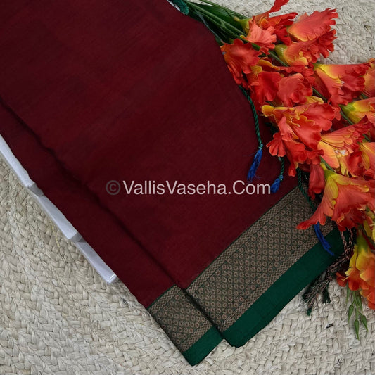 Dhaka Cotton Saree - VVDCS002