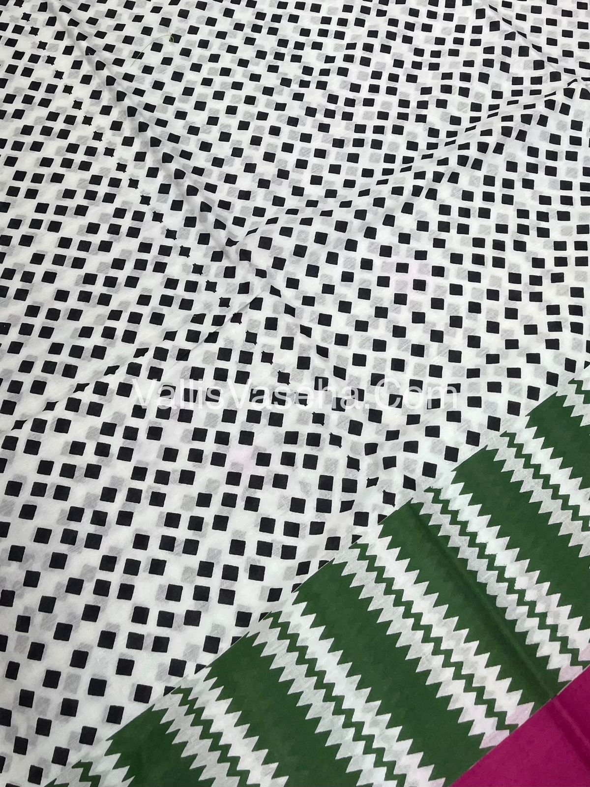 Pure Soft Mul Mul Cotton Sarees - Hand Block Prints - VVMMC008