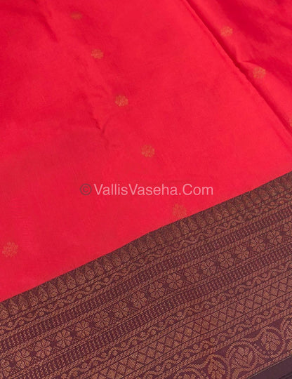 40% less - Offer Saree - Semi Soft Silk  Saree - VVDS006