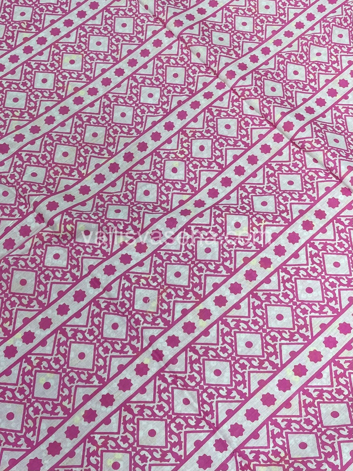 Pure Soft Mul Mul Cotton Sarees - Hand Block Prints - VVMMC008